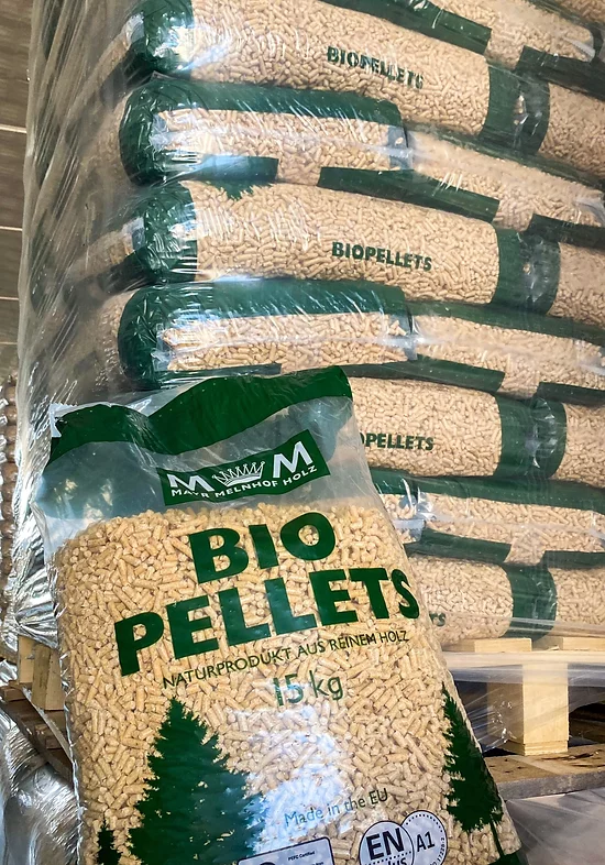 Bio Wood Pellets (15kg) ENPlus A1